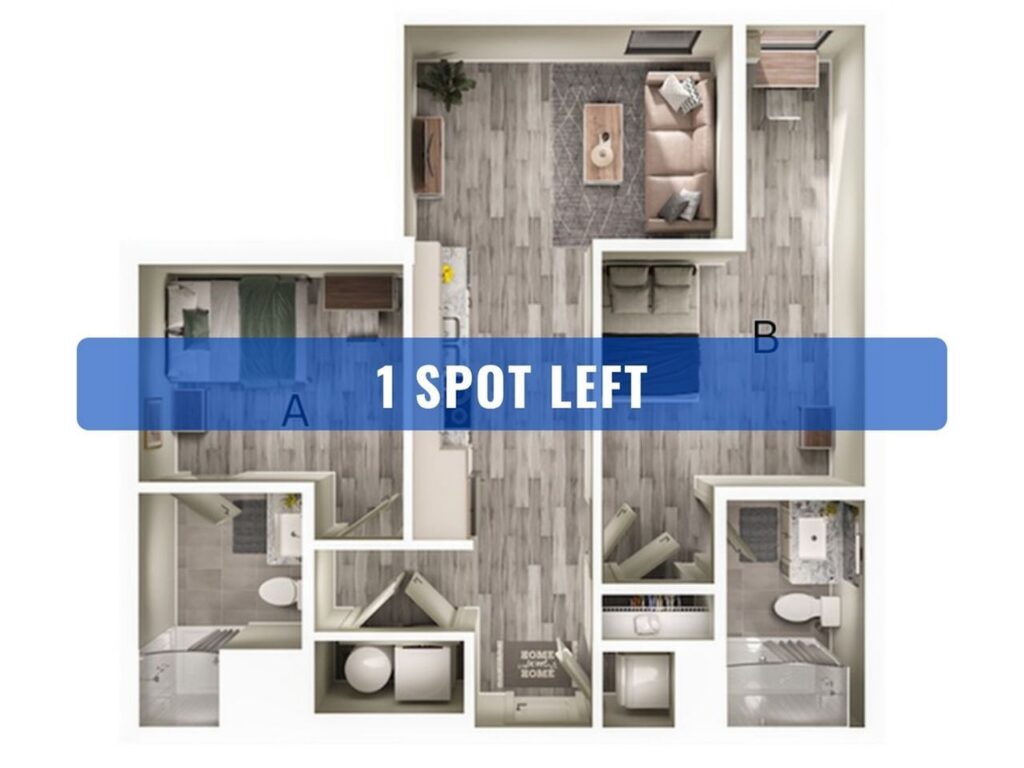 2BR/2BA – B2