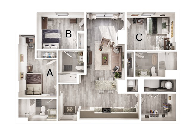 3BR/3BA – C2