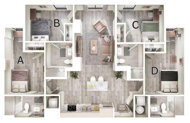 4BR/4BA – D1