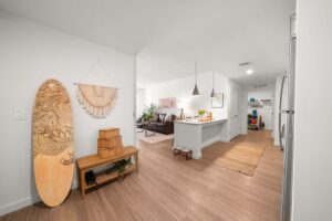 Bright and modern living room